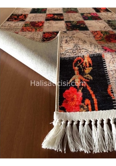 Prizma Halı Vintage Kilim V-6001 Çok Renkli