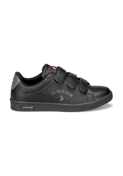 U.S. Polo Assn. U.S Polo Assn. Sınger 9Pr Siyah Cırtlı Unısex Sneaker Siyah