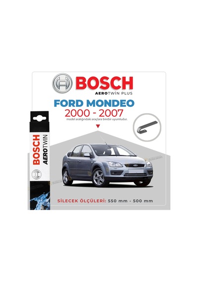 Ford Mondeo Muz Silecek Takımı 2000-2007 Bosch Aerotwin