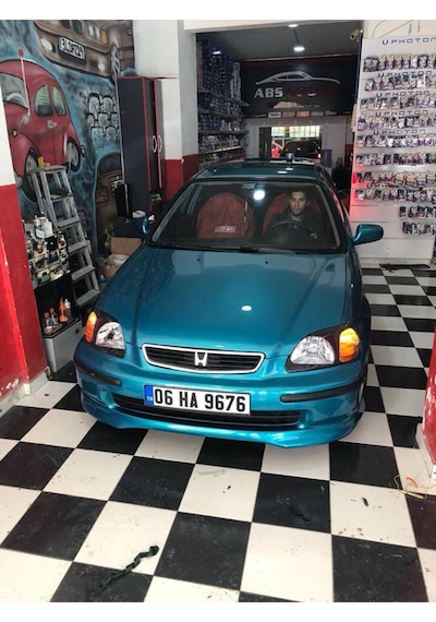 Civic 96-98 Typer Ön Ek Plastik Sportif & Dayanıklı Tasarım Boyasız
