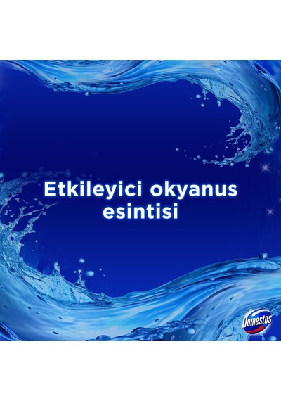 Wc Blok 5'li Güç Tuvalet Bloğu Okyanus Ferahlığı Maksimum Hijyen 100 G