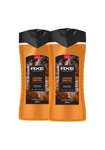Axe Premium Collection Duş Jeli Copper Santal 300 Ml X 2 Adet PKT.AXE.016 Diğer