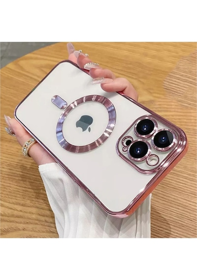 Apple Uyumlu iPhone 14 Pro Max Kilif Magsafe Sarj Özellikli Kamera Lens Koruma 563899754
