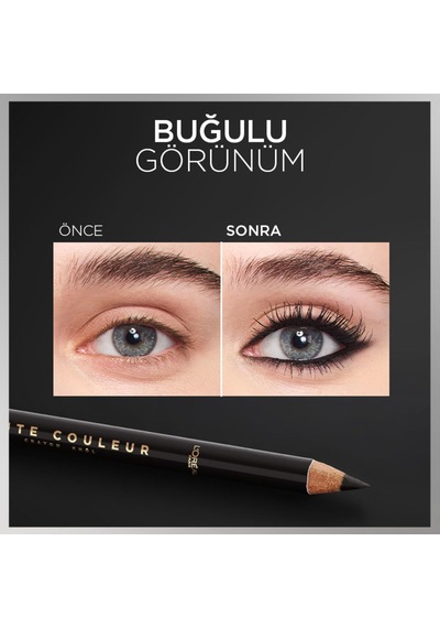 L'oreal Cosmetics Haute Couleur Göz Kalemi - 110 Noir Silk Diğer