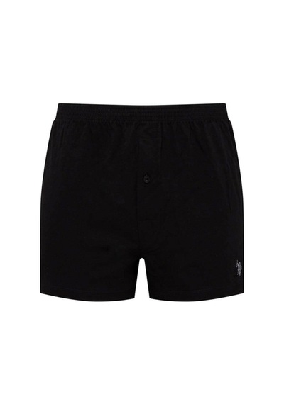 U.S. Polo Assn. U.S Polo Assn. 80054 Erkek Pamuk Boxer-Siyah - 2Xl