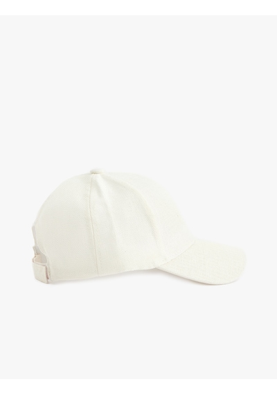 Koton Basic Kep Şapka Ekru 6sak40014aa