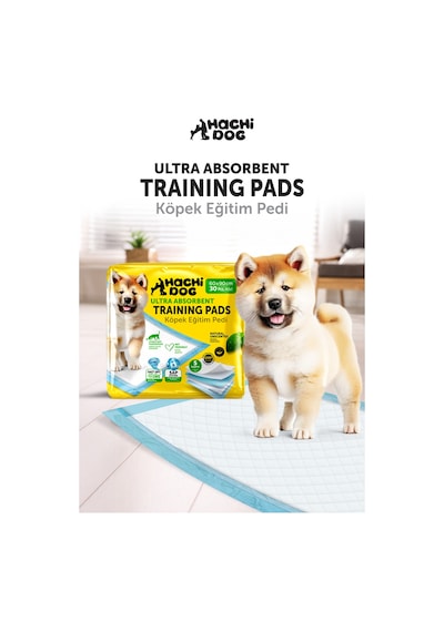 Köpek Eğitim Pedi 60x90 5 Katman 60 Adet Yellow Pack