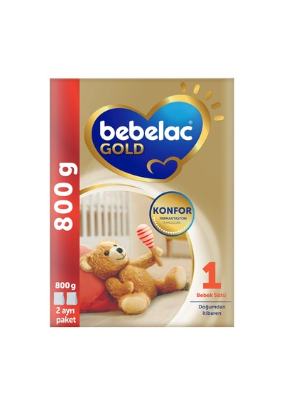 Bebelac Gold Konfor 1 Bebek Sütü 0-6 Ay 800 G - 3 Adet Tarı