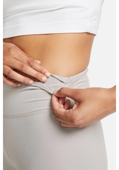 Nike One Performance Dance Leggings Dri-fit Toparlayıcı İç Cepli Bej Tayt Bej