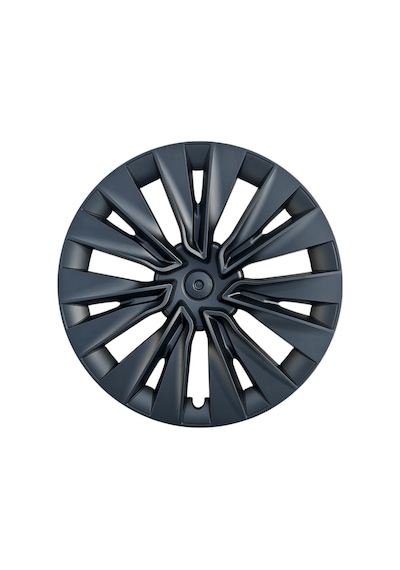 Red Lion Parts Tesla Model Y 2023-2025 Uyumlu 19 İnç Uberturbine Stil Jant Kapağı Seti - Mat Siyah