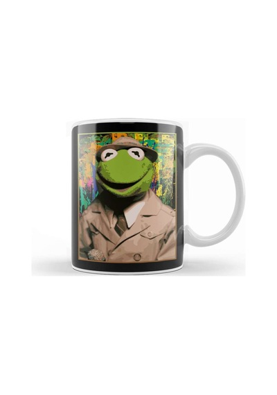 Funny Art Yer A Wizard Kermit Gift Kupa Bardak Porselen Karışık