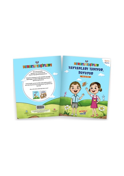 Meraklı Kaşifler Hayvanları Tanıyor, Boyuyor - Ata İle Aslı