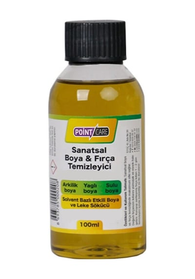 Point Care Yağlı Boya Seti. Keten Yağı. Terebentin. Fırça Temizle