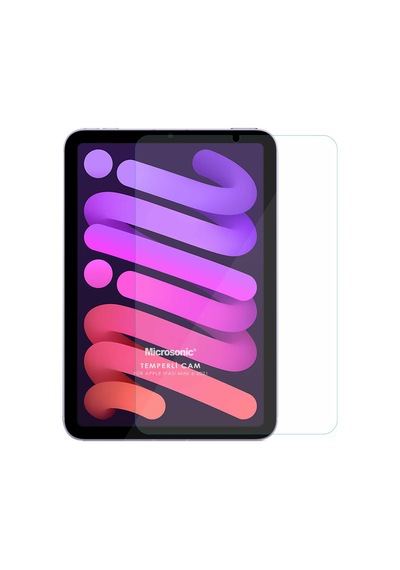 Microsonic Apple Uyumlu iPad  Mini 7 A2993-a2995 Temperli Cam Ekran Koruyucu