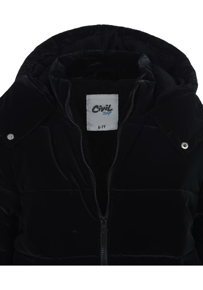 Civil Boys Basic Uzun 10-13 Yaş Parka - Siyah