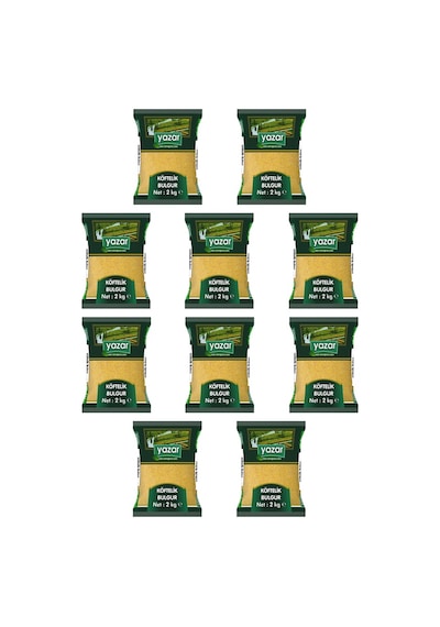 Yazar Köftelik Bulgur 10 x 2 KG