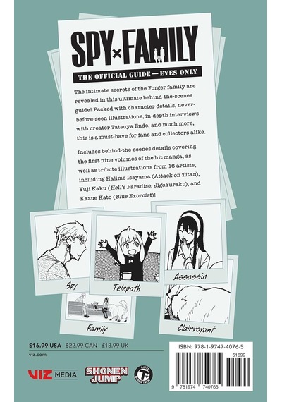 Spy X Family: The Official Guide Eyes Only