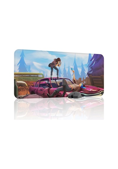 Life İs Strange Kaymaz Dikişli Kauçuk Oyuncu Mousepad V1 - 90x40 Xxl Gaming Mouse Pad Fare Altlığı