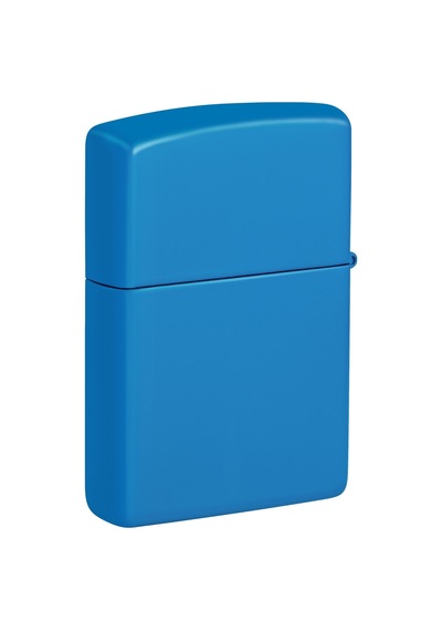 Zippo Classic Sky Blue Matte - Gök Mavi Dizayn Çakmak Mavi