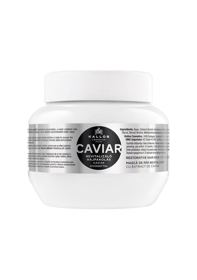 Kallos Cosmetics Caviar Havyar Özlü Onarıcı Saç Maskesi 275 ML