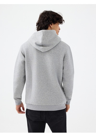 Regular Fit Erkek Sweatshirt Gri