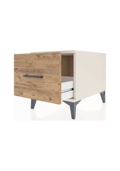 Kronos Komodin Tek Çekmeceli 44x59x48 Aytaşı-çam Aytaşı