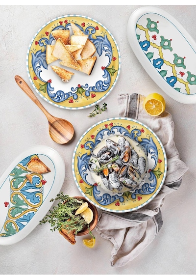 The Mia Limoncello Servis Tabağı 6lı Set - 26 Cm