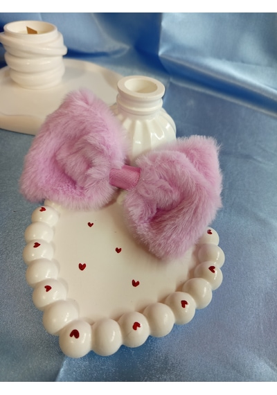 Peluş Fiyonk Toka Çok Renkli