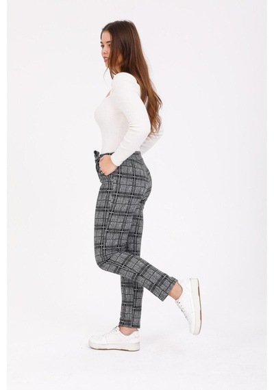 Sea Queen Kadın Büyük Beden Yüksek Bel Kuşaklı Desenli Kaşkorse Pantolon Gri Ekoseli - 691783498 Gri Ekoseli Sea Queen Kadın Büyük Beden Yüksek Bel Kuşaklı Desenli Kaşkorse Pantolon Gri Ekoseli - 691783498 Gri Ekoseli