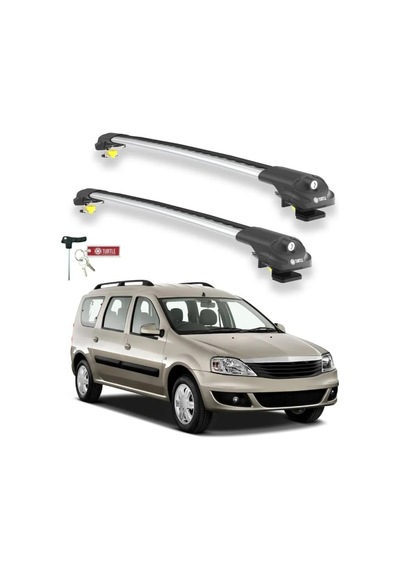Turtle Dacia Logan Mcv 2007-2012 Ara Atkı Air1 Gri