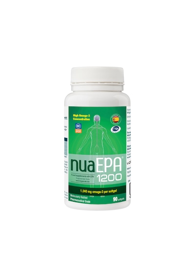 Nua Epa 1200 Omega-3 İçeren Gıda Takviyesi 90 Kapsül