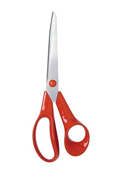 Evrensel Makas Solaklar İçin, Toplam Uzunluk: 21 Cm, Paslanmaz Çelik Bıçaklar/plastik Saplar, Klasik, 1005147