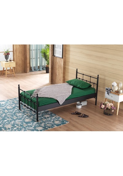 Bedliga Lalas Ferforje Metal Tek Kişilik Karyola Bedliga Lalas Ferforje Metal Tek Kişilik Karyola