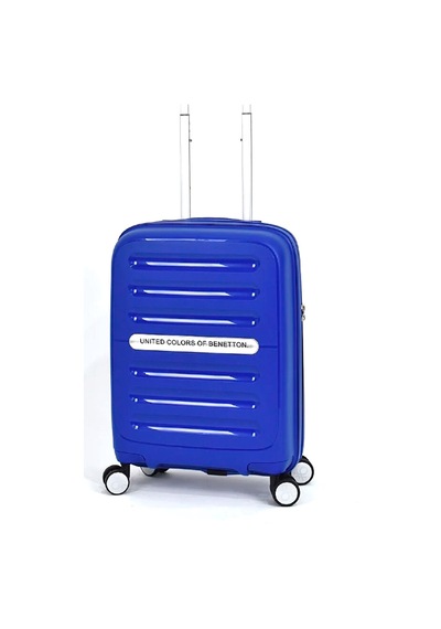 Benetton Trolley 50 Cm Mavı Uniseks Valiz - 14bnt1000-03-m Siyah