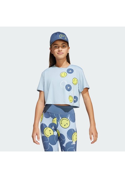 Adidas X Smileyworld Training Çocuk Tişört C-adıjj3079c40a00 Mavi Adidas X Smileyworld Training Çocuk Tişört C-adıjj3079c40a00 Mavi