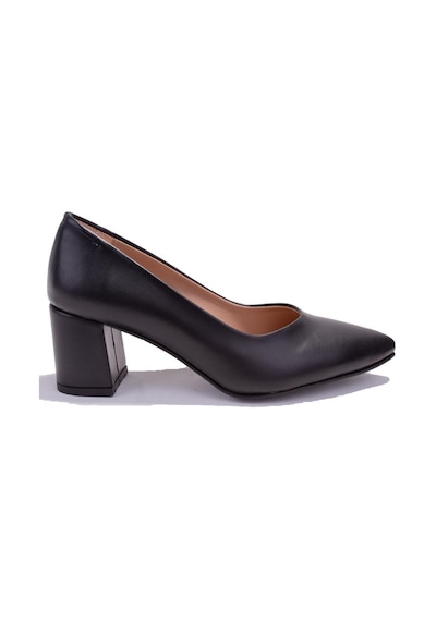 Dagoster Dza07-2681154 Siyah Stiletto Topuklu Kadın Ayakkabı 001