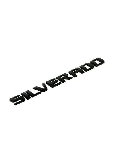 Vtr Chevrolet Silverado Piano Black Bagaj Yazısı 3m 3d Abs