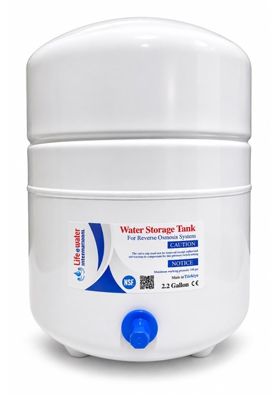 Su Arıtma Tankı 8 Litre 2.2 Galon Nsf Onaylı Çelik Tank 1