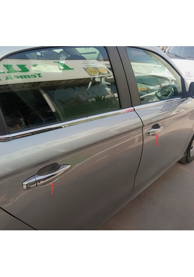 Ebal Otomotiv Citroen C-Elysee Krom Kapı Kolu 4 kapı 2012 Üzeri P. ÇELİK