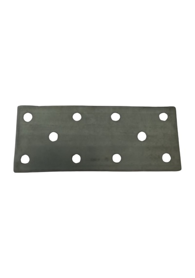 Cateksss Mobilya Dolap Bağlantı Sabitleme Düz Demir Gönye No:26 40x2x100 Mm - 38 Li Paket Gri