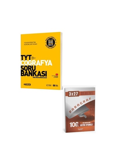 2027 Hız 2027 Tyt Coğrafya Soru Bankası+ Anla Kazan Paragraf