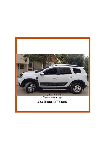 Dacia Duster 2018+ Çamurluk Dodik Kaplama Seti Kabartmalı Oem Tip