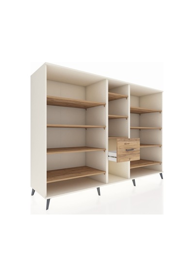Kronos Dolap 11 Raflı 3 Çekmeceli 220x59x163 Aytaşı-çam Aytaşı-çam Kronos Dolap 11 Raflı 3 Çekmeceli 220x59x163 Aytaşı-çam Aytaşı-çam