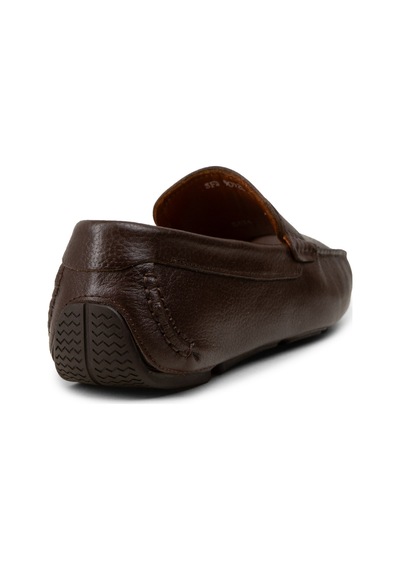 Deery Erkek Kahverengi Hakiki Deri Penny Loafer - E0920mkhvc02