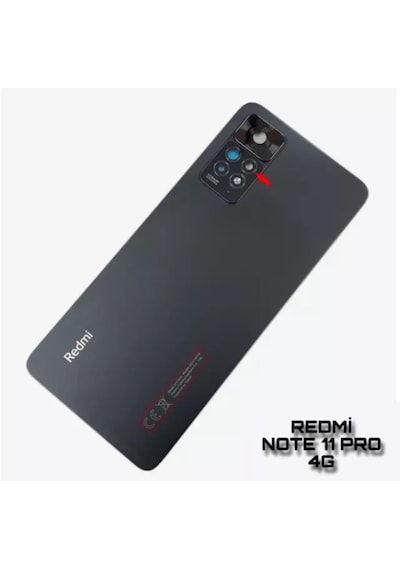 Xiaomi Redmi Note 11 Pro Arka Pil Batarya 4g Kapak Kamera Lensli