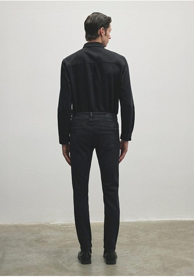 Mavi Erkek Jake Deep Smoke Lux Black 0042286544 Gri