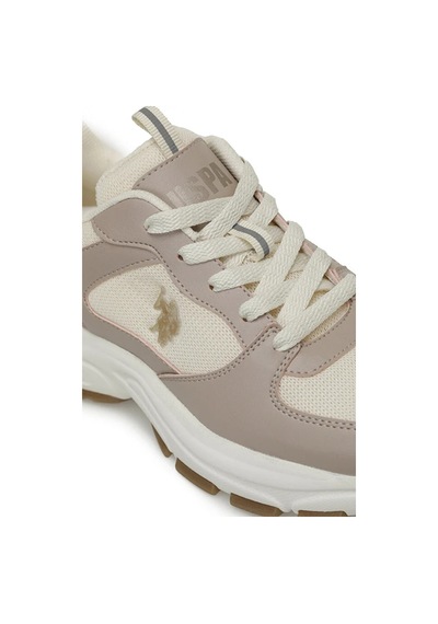 U.s. Polo Assn. Sorley 5fx Kadın Sneaker Pudra Pudra