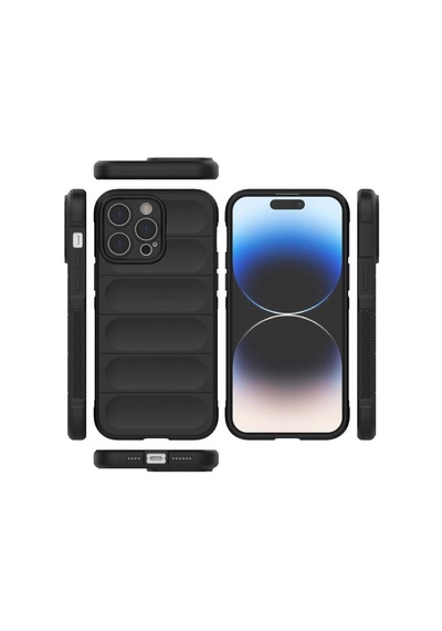 Apple İphone 14 Pro Kılıf Optimum Silikon - Siyah