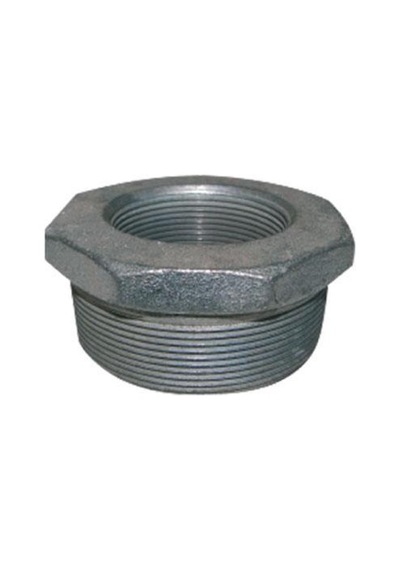 Galvanizli Nipel Redüksiyon 2x1
