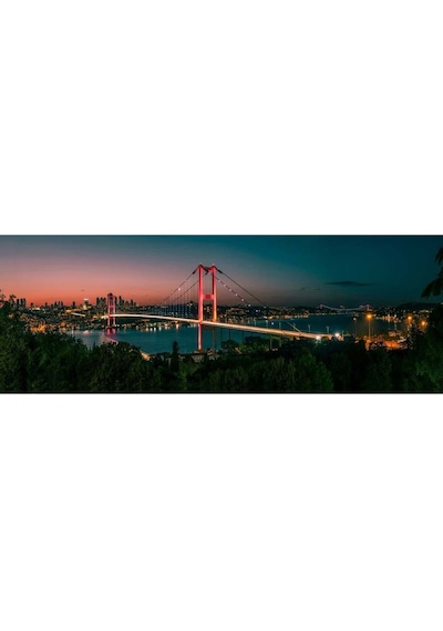 Bosphorus,ıstanbul 1000 Parça Panorama Puzzle